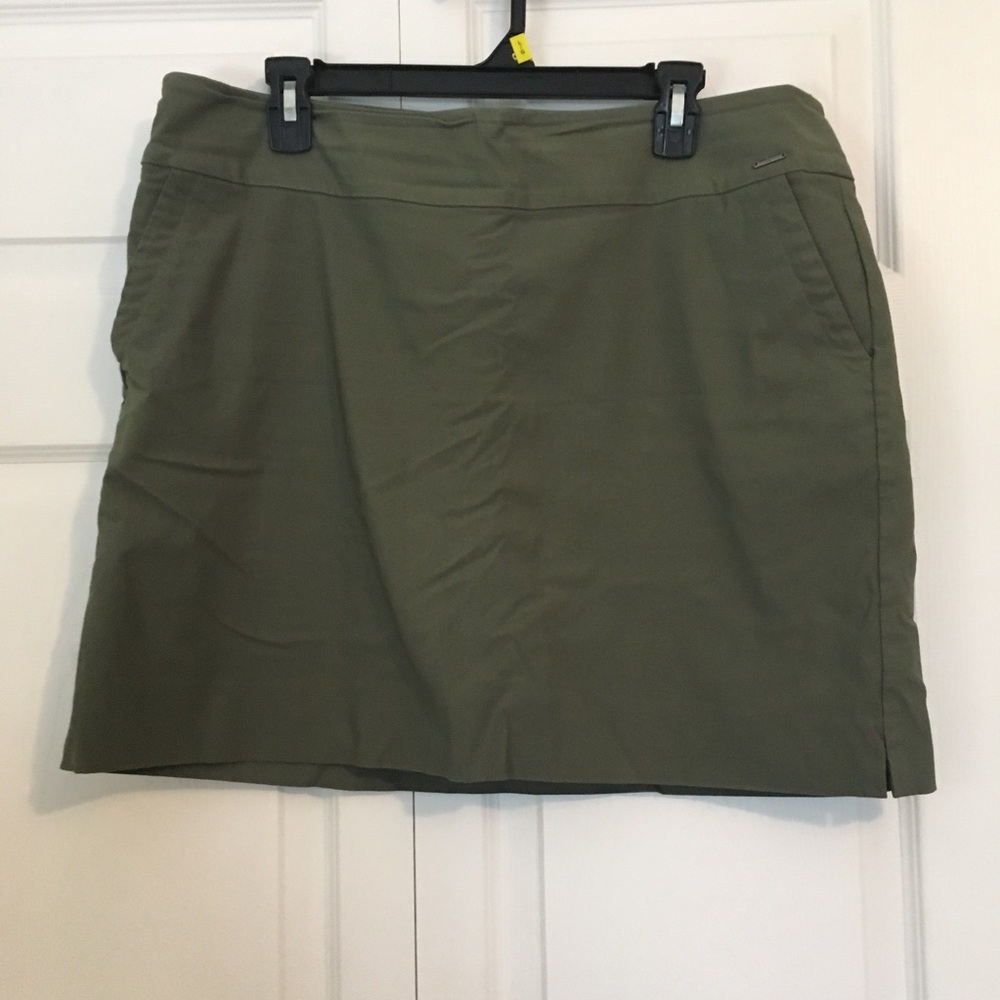 Women's Olive Green Skort